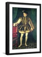 King Charles IX of France-Francois Clouet-Framed Giclee Print