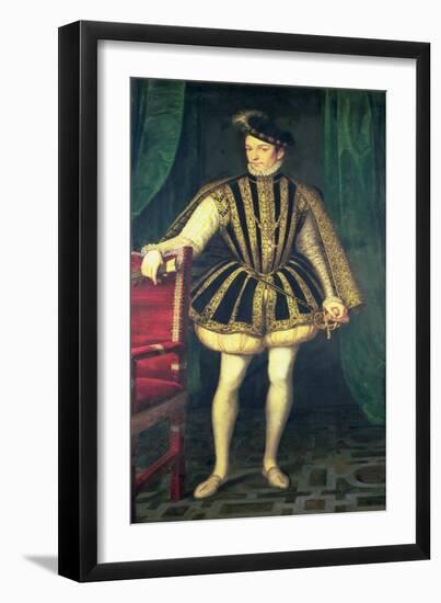 King Charles IX of France-Francois Clouet-Framed Giclee Print