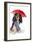 King Charles Spaniel In The Rain-Lanie Loreth-Framed Photographic Print