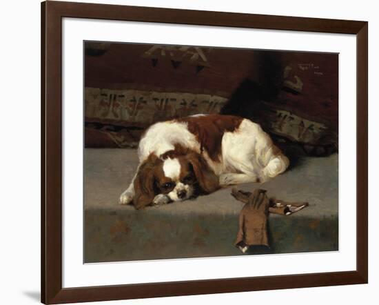 King Charles Spaniel Resting-Frederick Hall-Framed Giclee Print