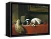 King Charles Spaniels ('The Cavalier's Pets')-Edwin Henry Landseer-Framed Stretched Canvas