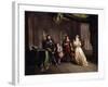 King Charles Taking Leave of his Children-Jean Raoux-Framed Giclee Print