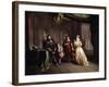 King Charles Taking Leave of his Children-Jean Raoux-Framed Giclee Print