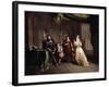 King Charles Taking Leave of his Children-Jean Raoux-Framed Giclee Print