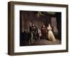 King Charles Taking Leave of his Children-Jean Raoux-Framed Giclee Print