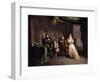 King Charles Taking Leave of his Children-Jean Raoux-Framed Giclee Print