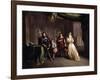 King Charles Taking Leave of his Children-Jean Raoux-Framed Giclee Print