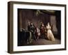 King Charles Taking Leave of his Children-Jean Raoux-Framed Giclee Print