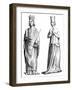 King Charles V of France (1337-138) and Joanna of Bourbon (1338-137), 1849-null-Framed Giclee Print