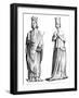 King Charles V of France (1337-138) and Joanna of Bourbon (1338-137), 1849-null-Framed Giclee Print