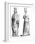 King Charles V of France (1337-138) and Joanna of Bourbon (1338-137), 1849-null-Framed Giclee Print