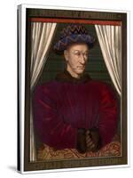 King Charles VII of France (1403-146), C1445-Jean Fouquet-Stretched Canvas