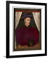 King Charles VII of France (1403-146), C1445-Jean Fouquet-Framed Giclee Print