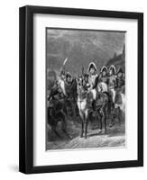 King Charles X of France-Horace Vernet-Framed Premium Giclee Print
