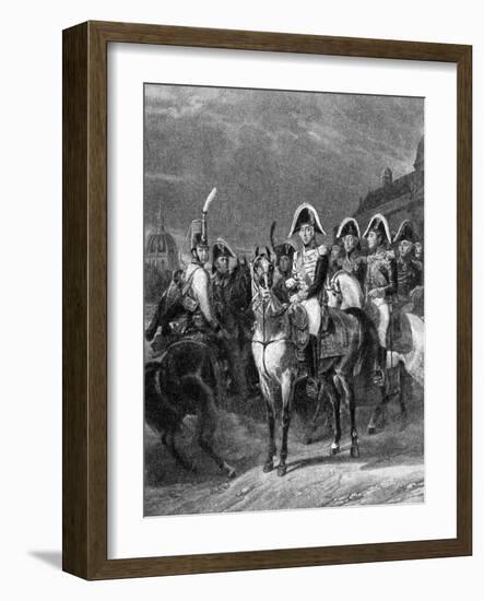 King Charles X of France-Horace Vernet-Framed Giclee Print