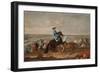 King Charles XII at the Battle of Narva on November 1700-David von Krafft-Framed Giclee Print