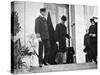 King Christian IX of Denmark (1818-190) with His Grandsons, 1908-null-Stretched Canvas