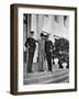 King Christian IX of Denmark (1818-190) with Two of His Grandsons, 1908-null-Framed Giclee Print