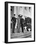 King Christian IX of Denmark (1818-190) with Two of His Grandsons, 1908-null-Framed Giclee Print