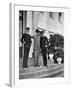 King Christian IX of Denmark (1818-190) with Two of His Grandsons, 1908-null-Framed Giclee Print