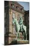King Christian Ix Statue, Christiansborg Palace, Copenhagen, Denmark-Inger Hogstrom-Mounted Photographic Print