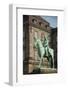 King Christian Ix Statue, Christiansborg Palace, Copenhagen, Denmark-Inger Hogstrom-Framed Photographic Print