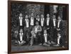 King Chulalongkorn with Students-null-Framed Photographic Print