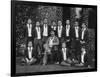 King Chulalongkorn with Students-null-Framed Photographic Print