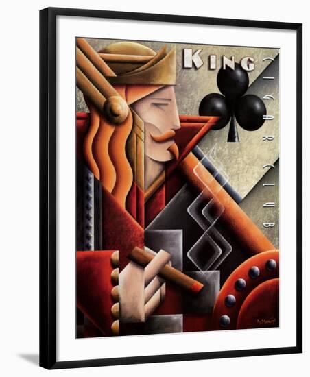 King Cigar Club-Michael L^ Kungl-Framed Art Print