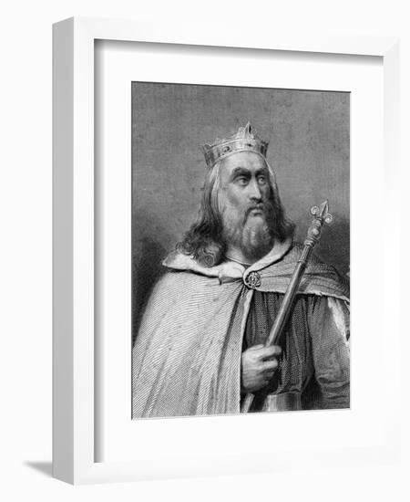 King Clotaire II of the Franks-Weber-Framed Giclee Print