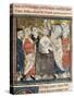 King Clovis I's Baptism by Saint Remigius, Bishop of Reims-null-Stretched Canvas