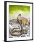 King Cobra Meets His Match, from 'Nature's Kingdom'-Susan Cartwright-Framed Giclee Print