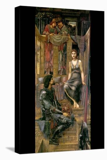 King Cophetua and the Beggar Maid-Edward Burne-Jones-Stretched Canvas