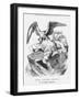 King Cotton Bound; Or, the Modern Prometheus, 1861-null-Framed Giclee Print