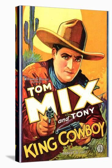 King Cowboy, 1928-null-Stretched Canvas