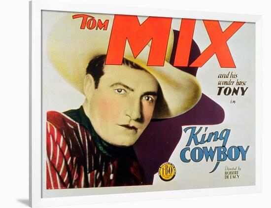 King Cowboy, 1928-null-Framed Art Print