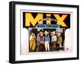 King Cowboy-null-Framed Photo