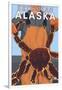 King Crab Fisherman, Ketchikan, Alaska-Lantern Press-Framed Art Print