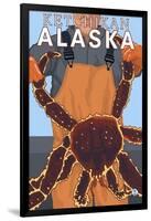 King Crab Fisherman, Ketchikan, Alaska-Lantern Press-Framed Art Print