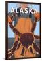 King Crab Fisherman, Seward, Alaska-Lantern Press-Framed Art Print