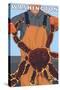 King Crab Fisherman, Washington-Lantern Press-Stretched Canvas