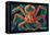 King Crab - Mosaic-Lantern Press-Framed Stretched Canvas