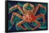 King Crab - Mosaic-Lantern Press-Framed Stretched Canvas