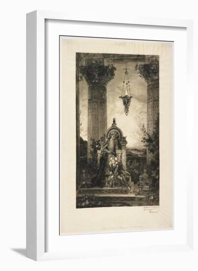 King David, 1883-Felix Bracquemond-Framed Giclee Print