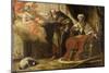 King David and Ahitophel-Gasparo Diziani-Mounted Giclee Print