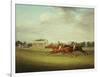 King David' Beating 'surveyor' for the Coronation Cup at Newcastle on July 5, 1815-John Nost Sartorius-Framed Giclee Print