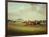 King David' Beating 'surveyor' for the Coronation Cup at Newcastle on July 5, 1815-John Nost Sartorius-Framed Giclee Print