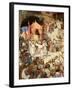 King David bringing the ark into Jerusalem - Bible-William Brassey Hole-Framed Premium Giclee Print