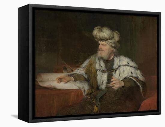 King David, Ca 1683-Aert de Gelder-Framed Stretched Canvas