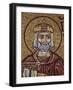 King David (Detail of Interior Mosaics in the St. Mark's Basilic), 12th Century-null-Framed Giclee Print